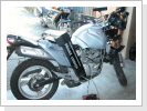 Mobile Motorrad-Rahmenvermessung an Honda XL 125V Mobile Motorrad-Rahmenvermessung an Honda XL 125V