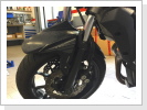 Yamaha MT07, Standrohr links abgebrochen Yamaha MT07, Standrohr links abgebrochen
